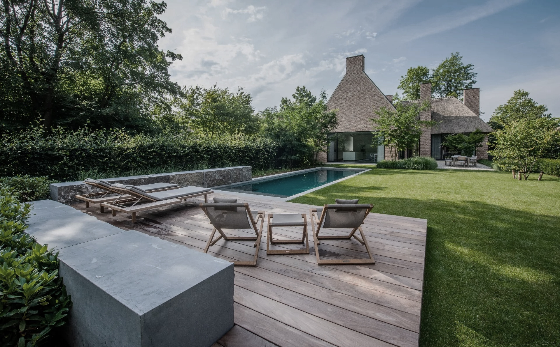Kleine tuin Alken